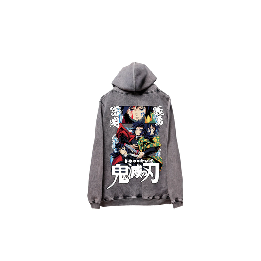 Hoodie TOMIOKA 2  acid wash