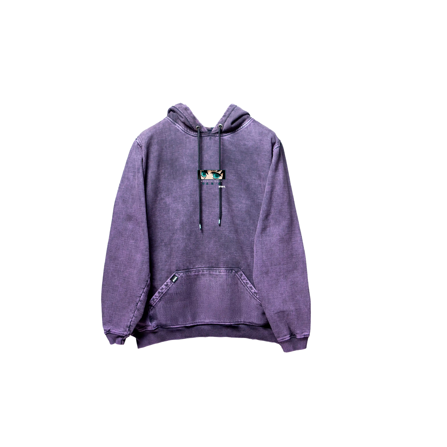 Hoodie TOKITO  Morado wash