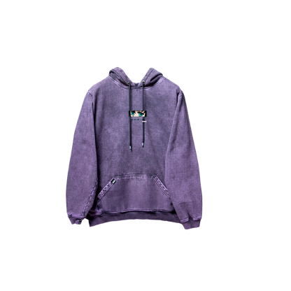 Hoodie TOKITO  Morado wash