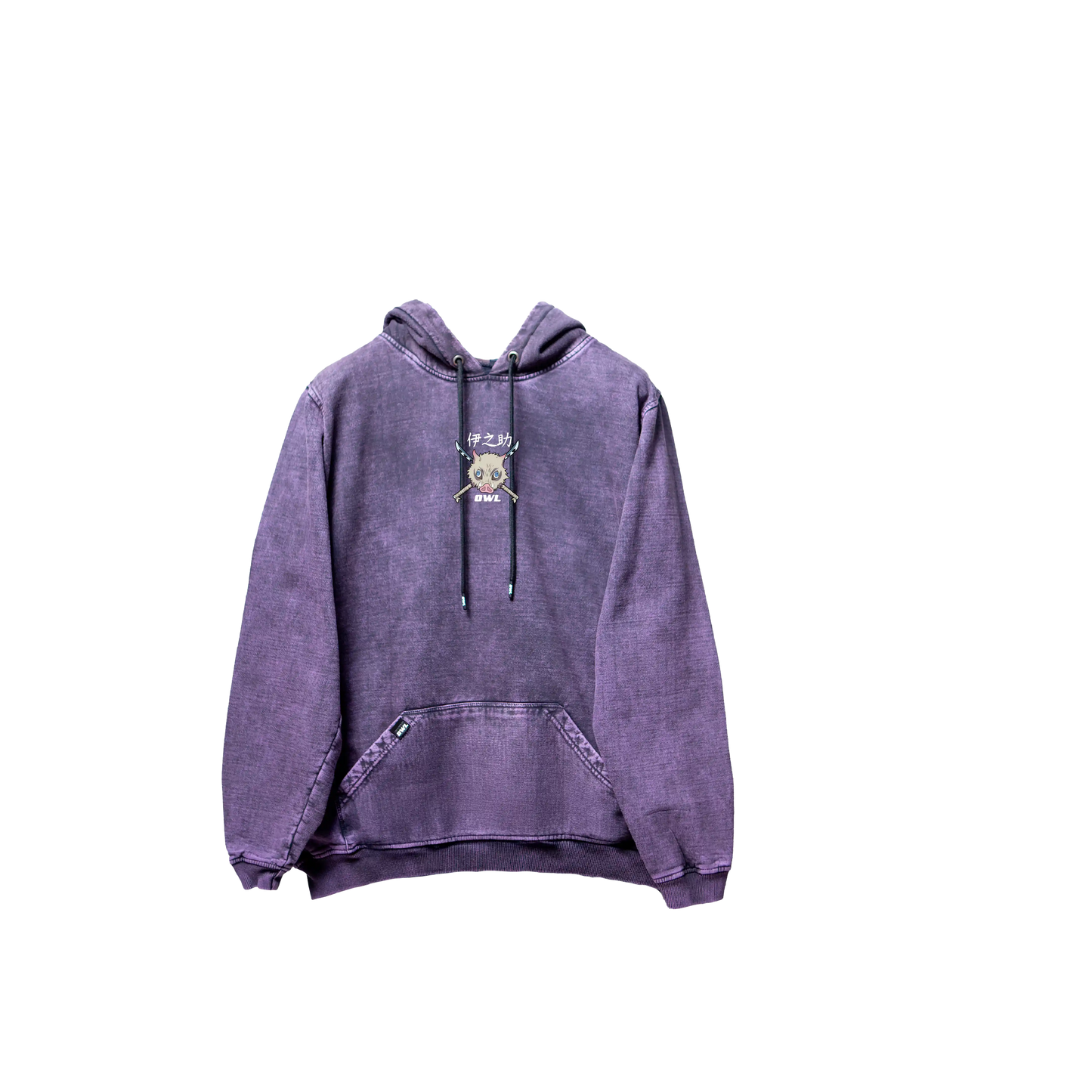 Hoodie INOSUKE 2  Morado wash
