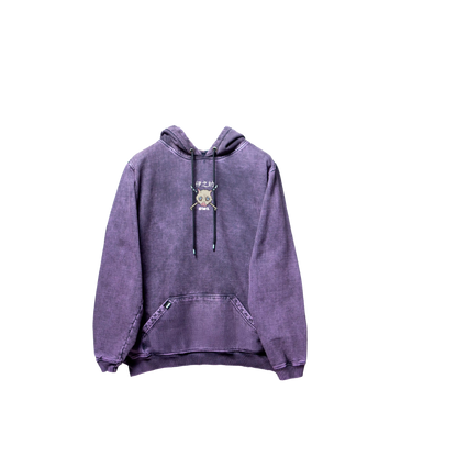 Hoodie INOSUKE 2  Morado wash