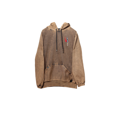 Hoodie TANJIRO 2 COBRE wash