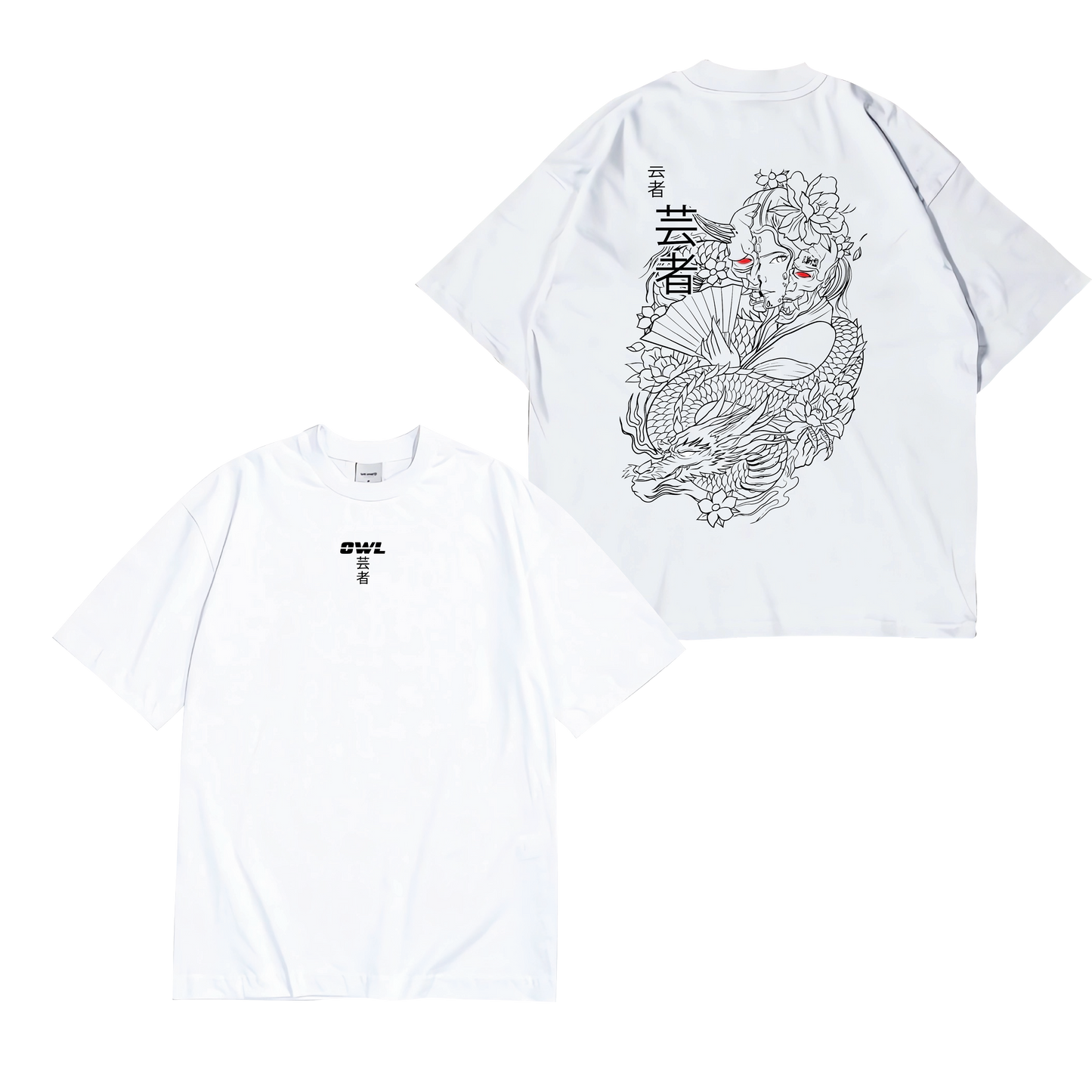 Camiseta geisha