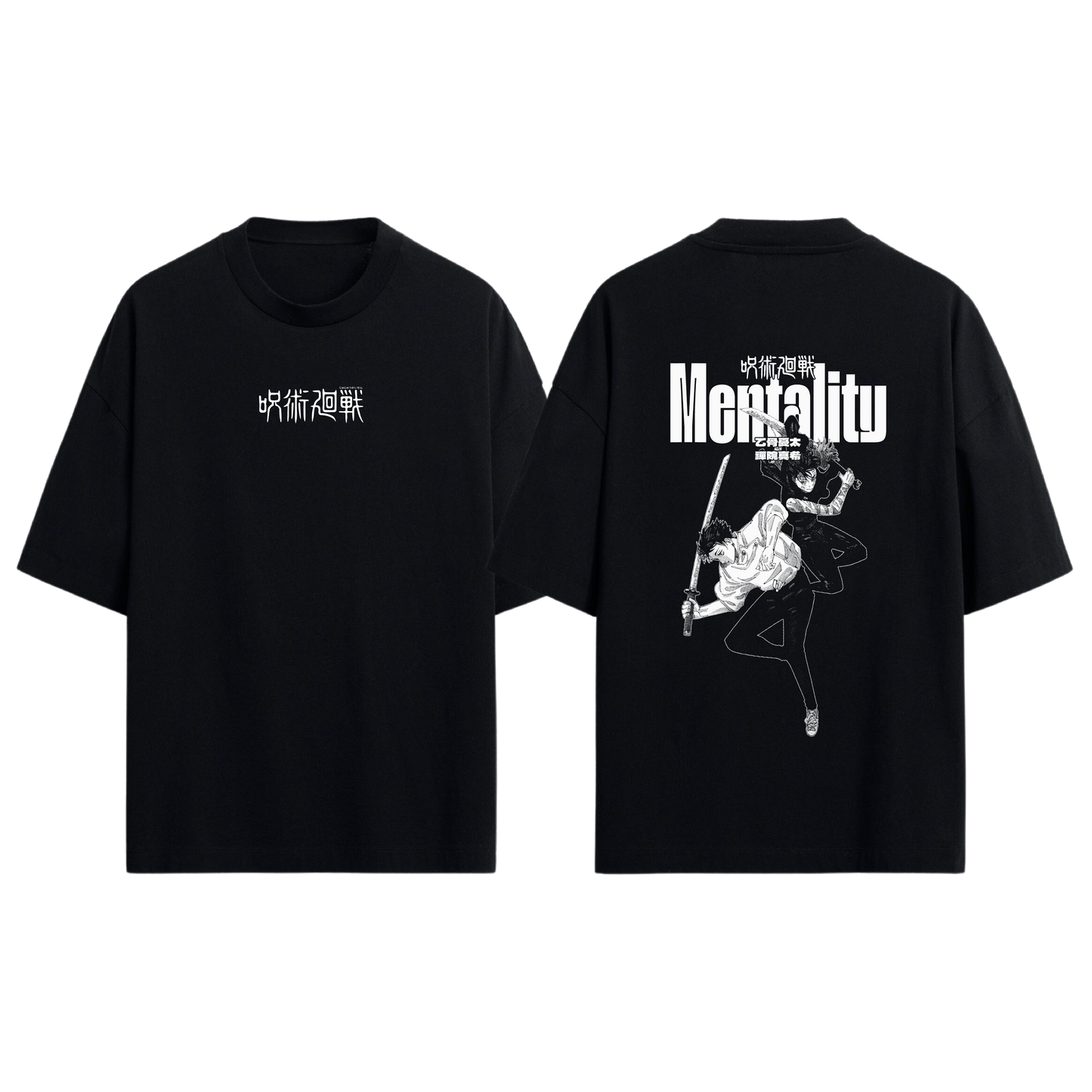CAMISETA JUJUTSU KAISEN  YUTA y MAKI