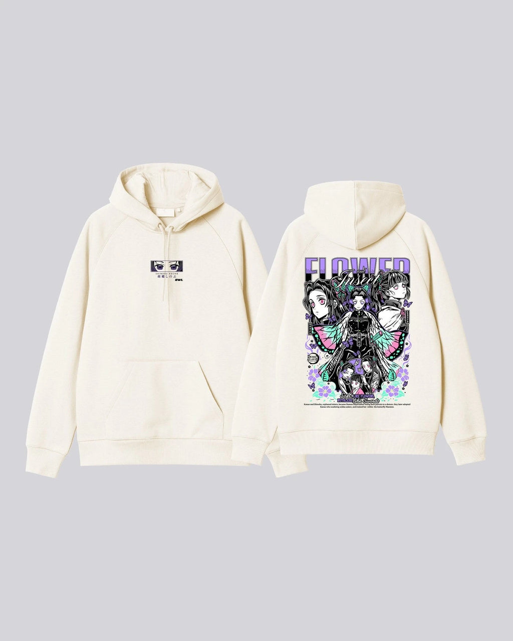 Hoodie  SHINOBU KOCHO PILAR INSECTO