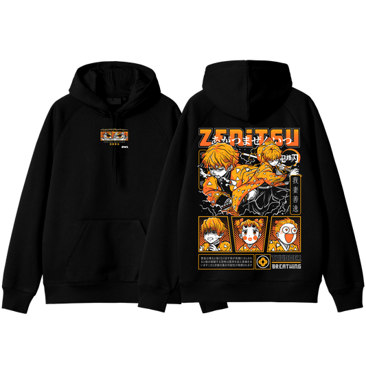 Hoodie ZENITSU  KIMETSU
