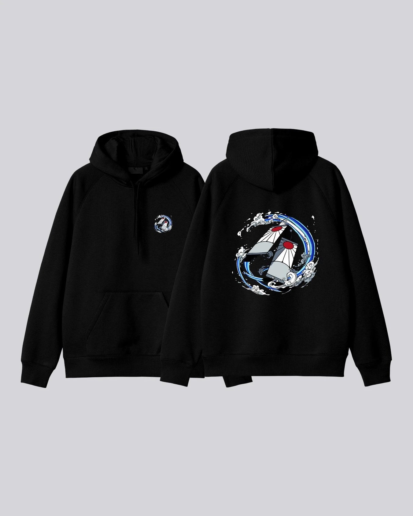 Hoodie aretes Hanafuda kimetsu
