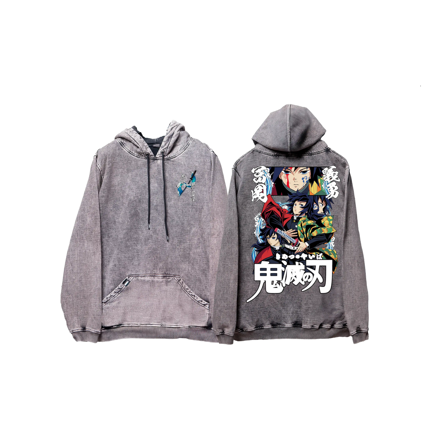 Hoodie TOMIOKA 2  acid wash