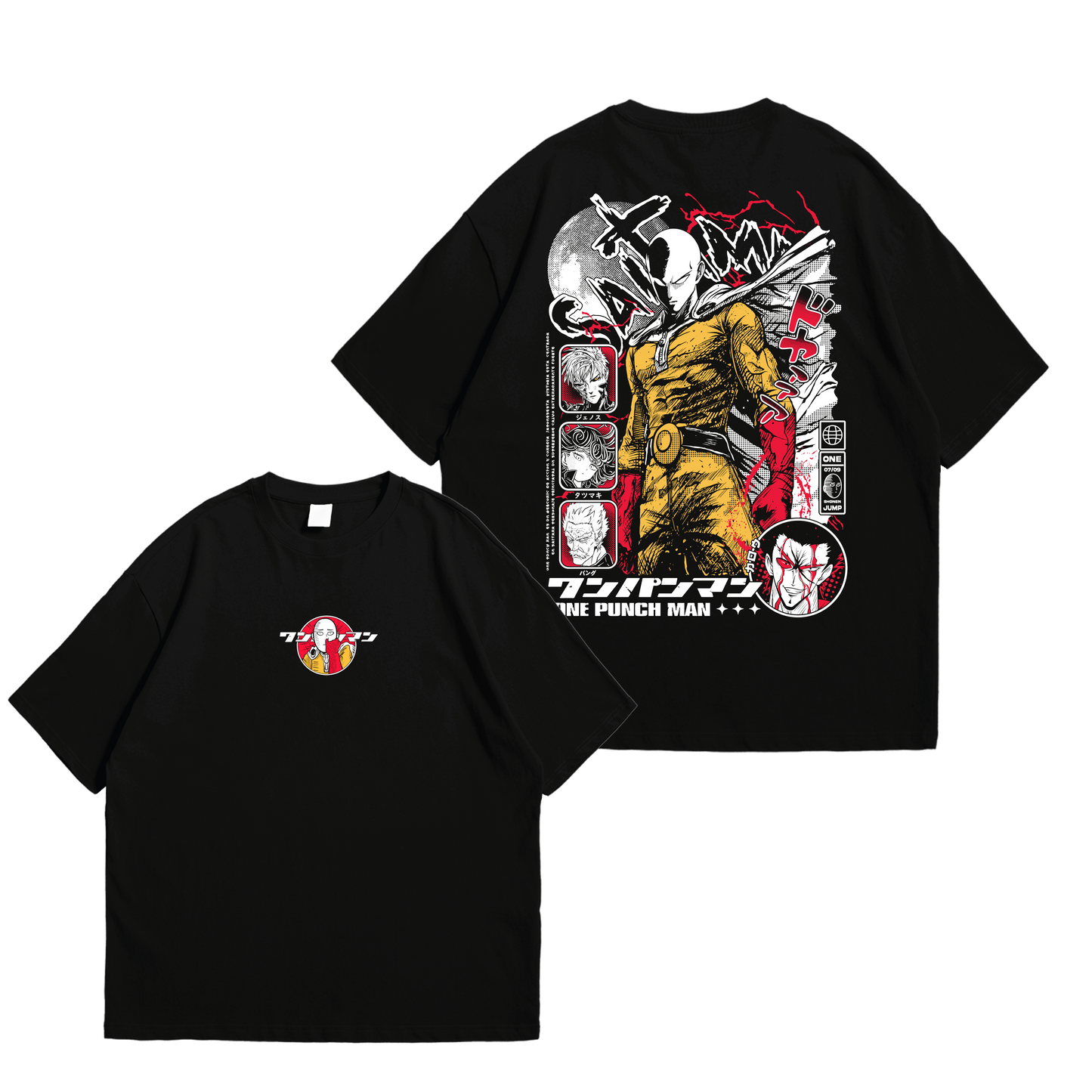 CAMISETA DE SAITAMA one puch man