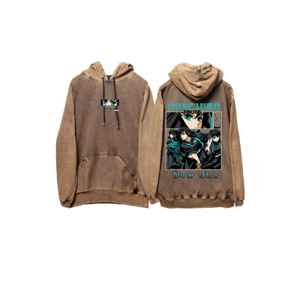 Hoodie TOKITO COBRE wash