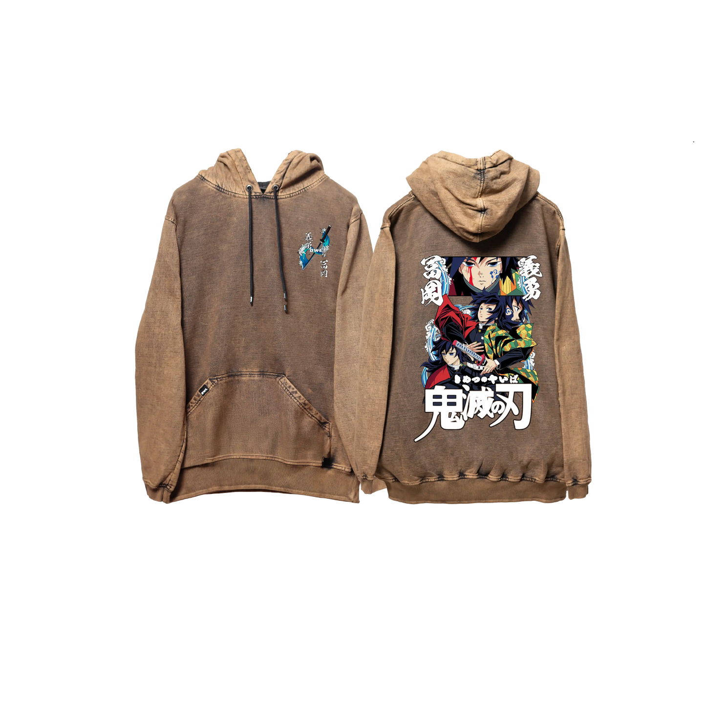 Hoodie TOMIOKA 2  COBRE wash