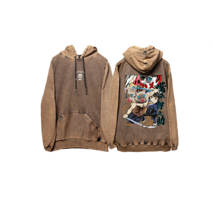 Hoodie INOSUKE 2  COBRE wash