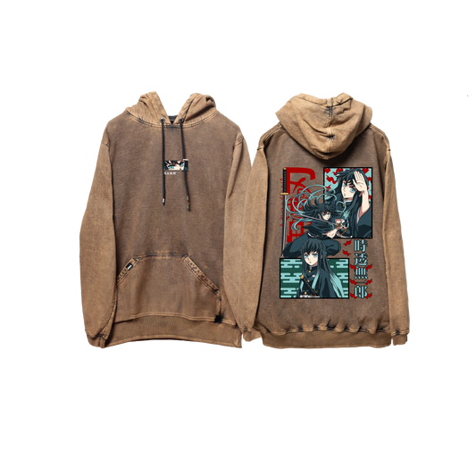 Hoodie TOKITO 2  COBRE wash