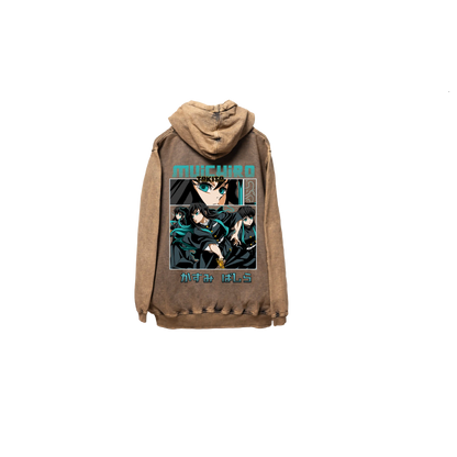 Hoodie TOKITO COBRE wash