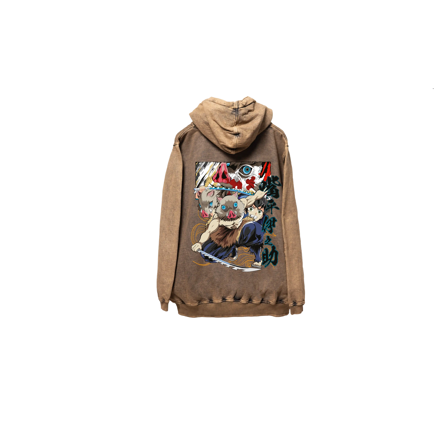 Hoodie INOSUKE 2  COBRE wash