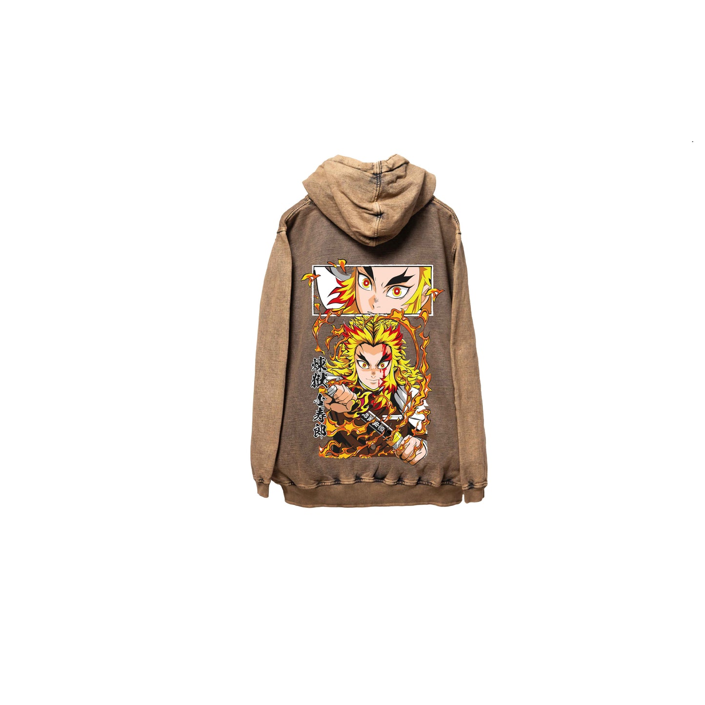 Hoodie RENGOKU 2  COBRE wash