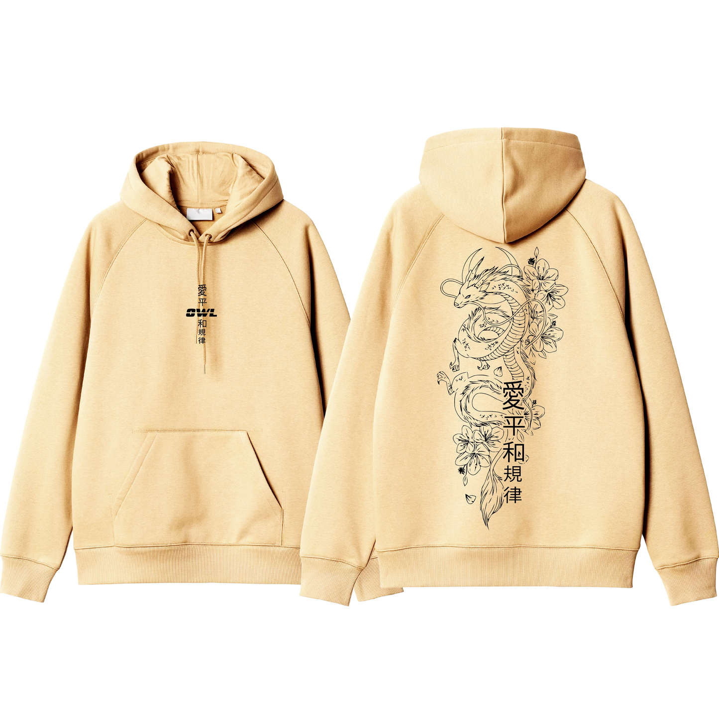 Hoodie  DRAGON SAKURA