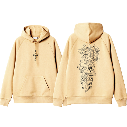 Hoodie  DRAGON SAKURA