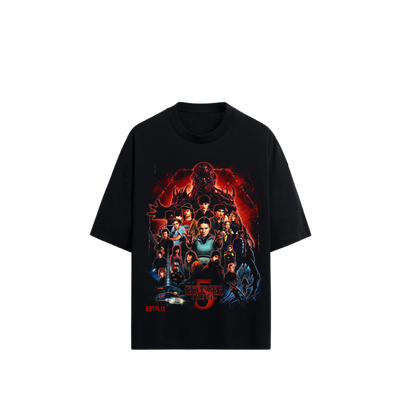 CAMISETA STRANGER THINGS  2 FRONT
