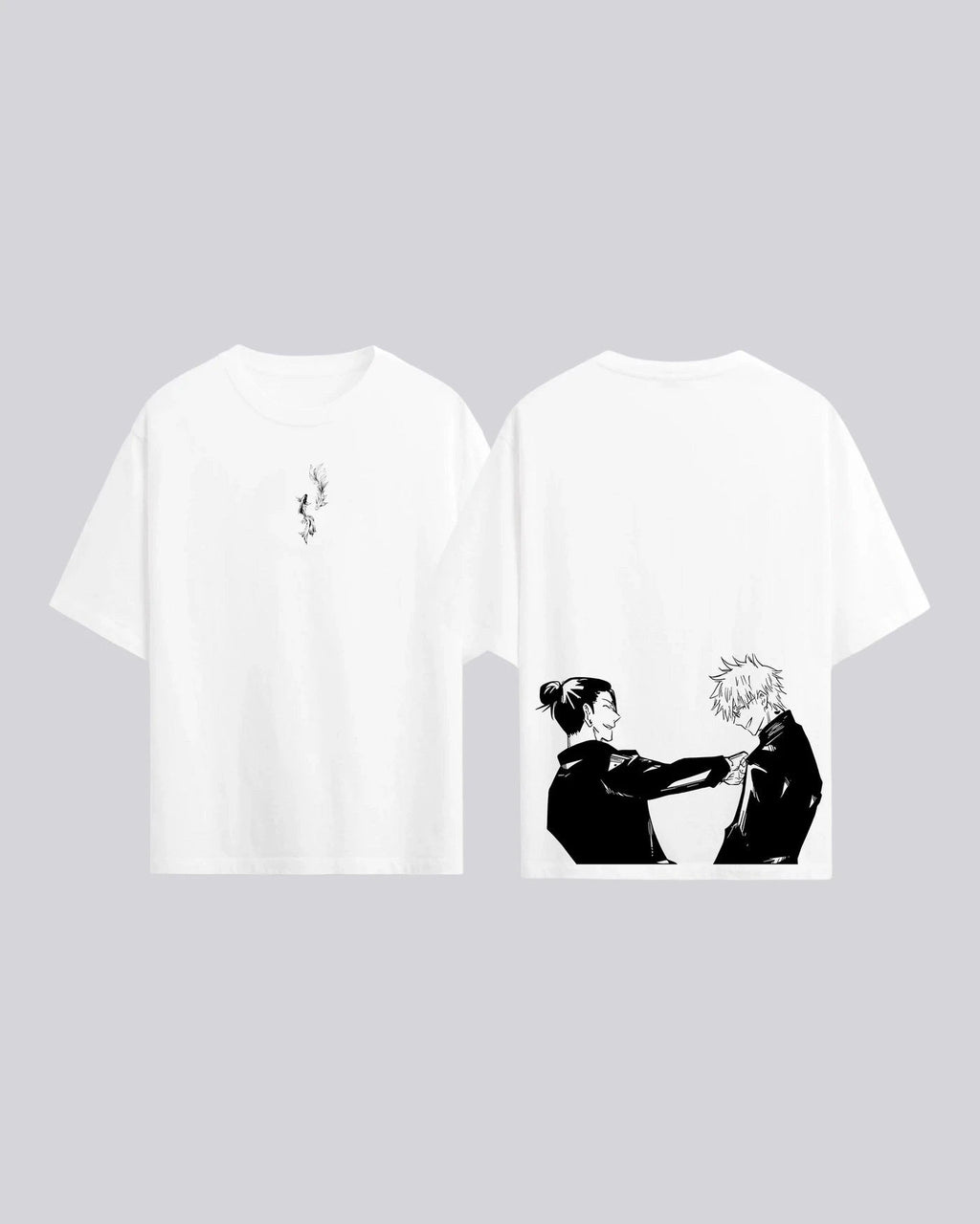 Camiseta JUJUTSU KAISEN GHETO  y GOJO