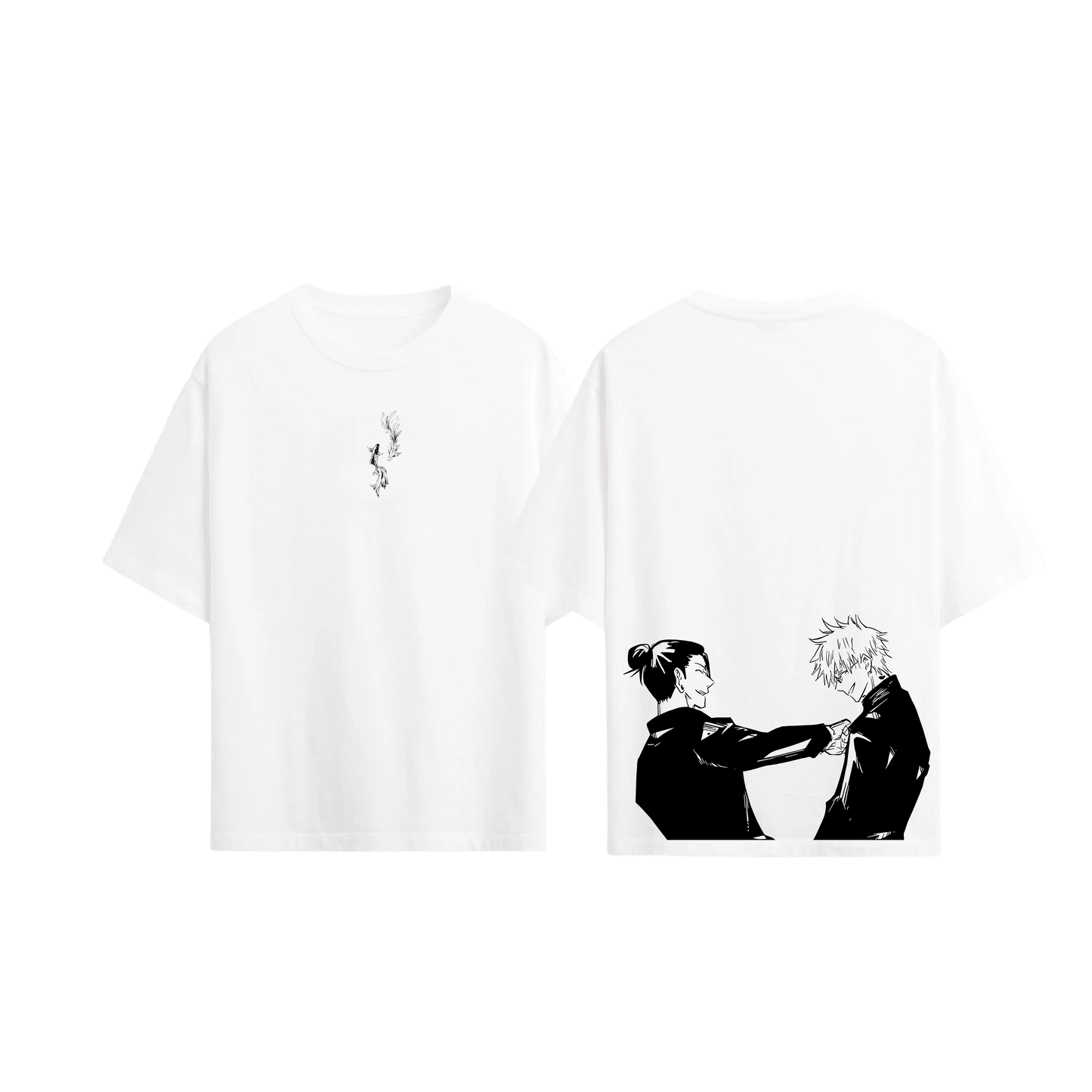 Camiseta JUJUTSU KAISEN GHETO  y GOJO