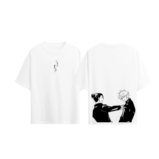 Camiseta JUJUTSU KAISEN GHETO  y GOJO