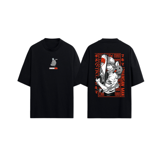 Camiseta DENJI Y POCHITA 1 GRIS
