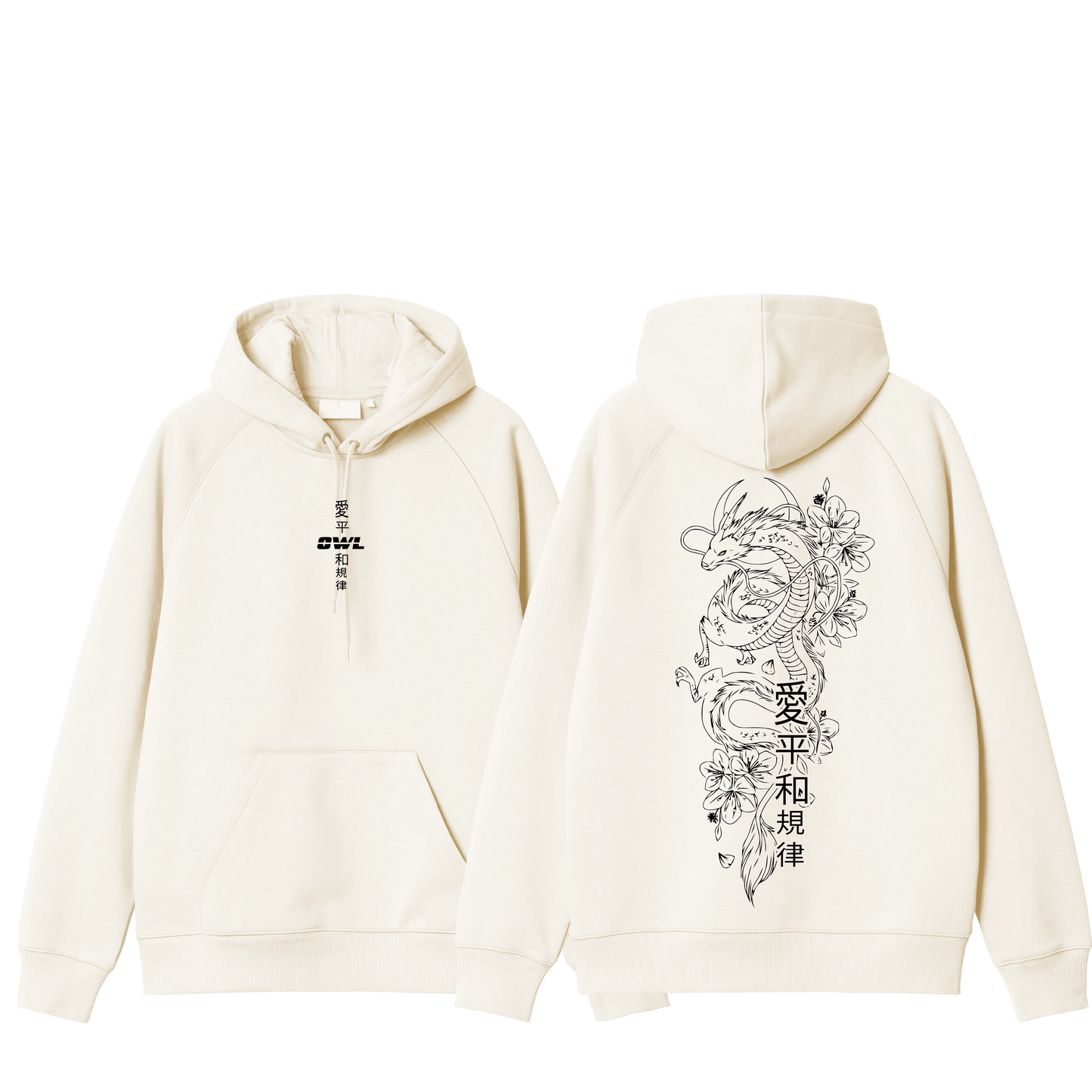 Hoodie  DRAGON SAKURA