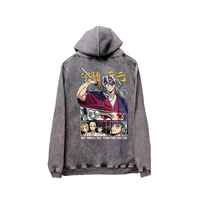 Hoodie TENGEN 2  acid wash