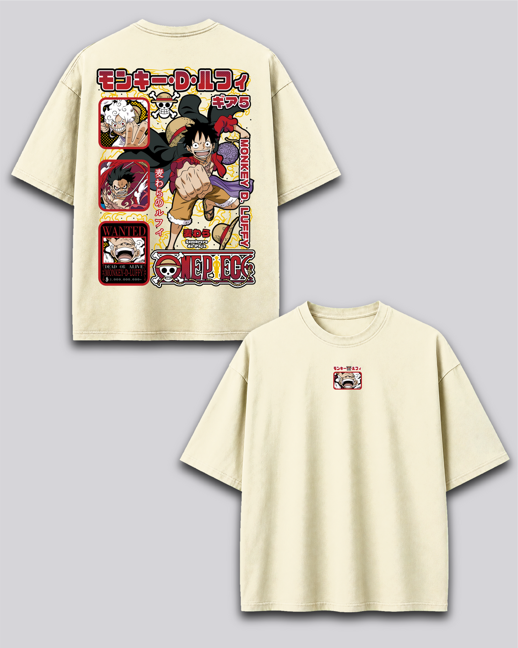 camiseta  LUFFY ONE PIECE 2