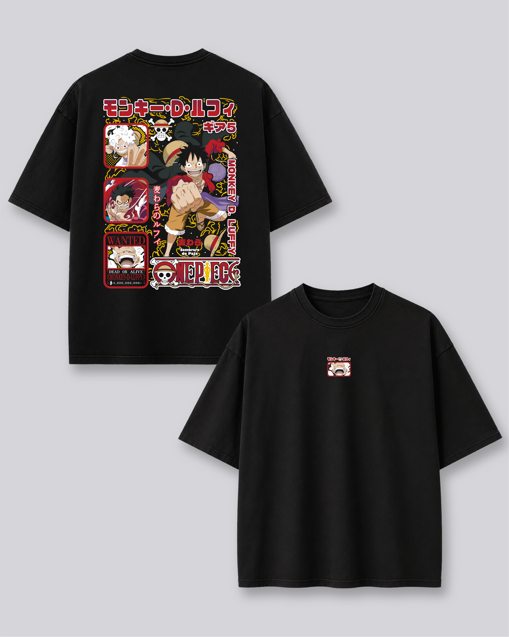 camiseta  LUFFY ONE PIECE 2