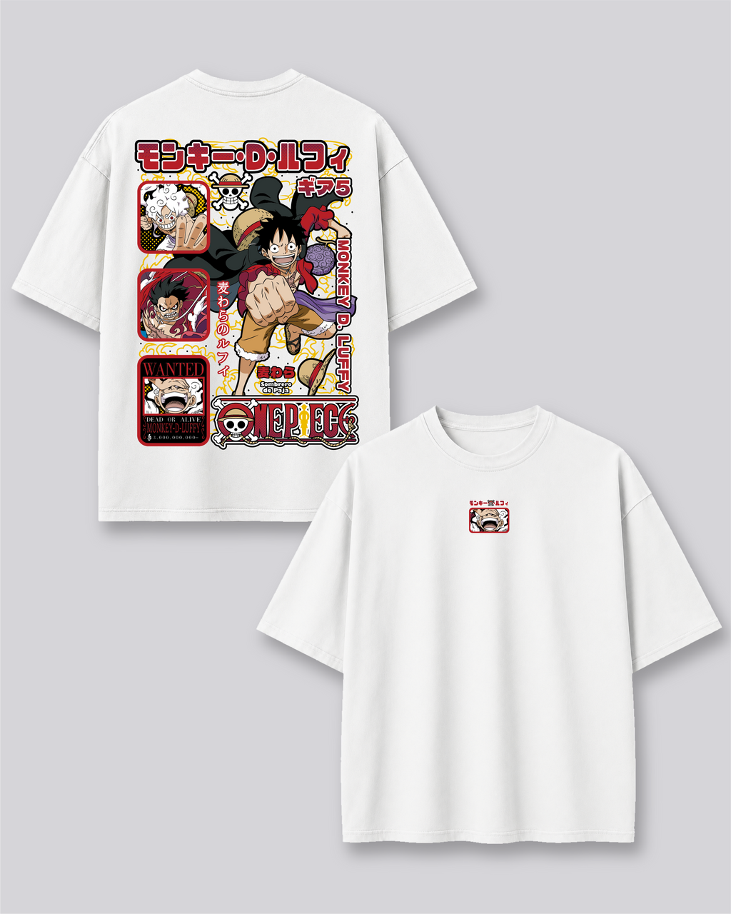 camiseta  LUFFY ONE PIECE 2