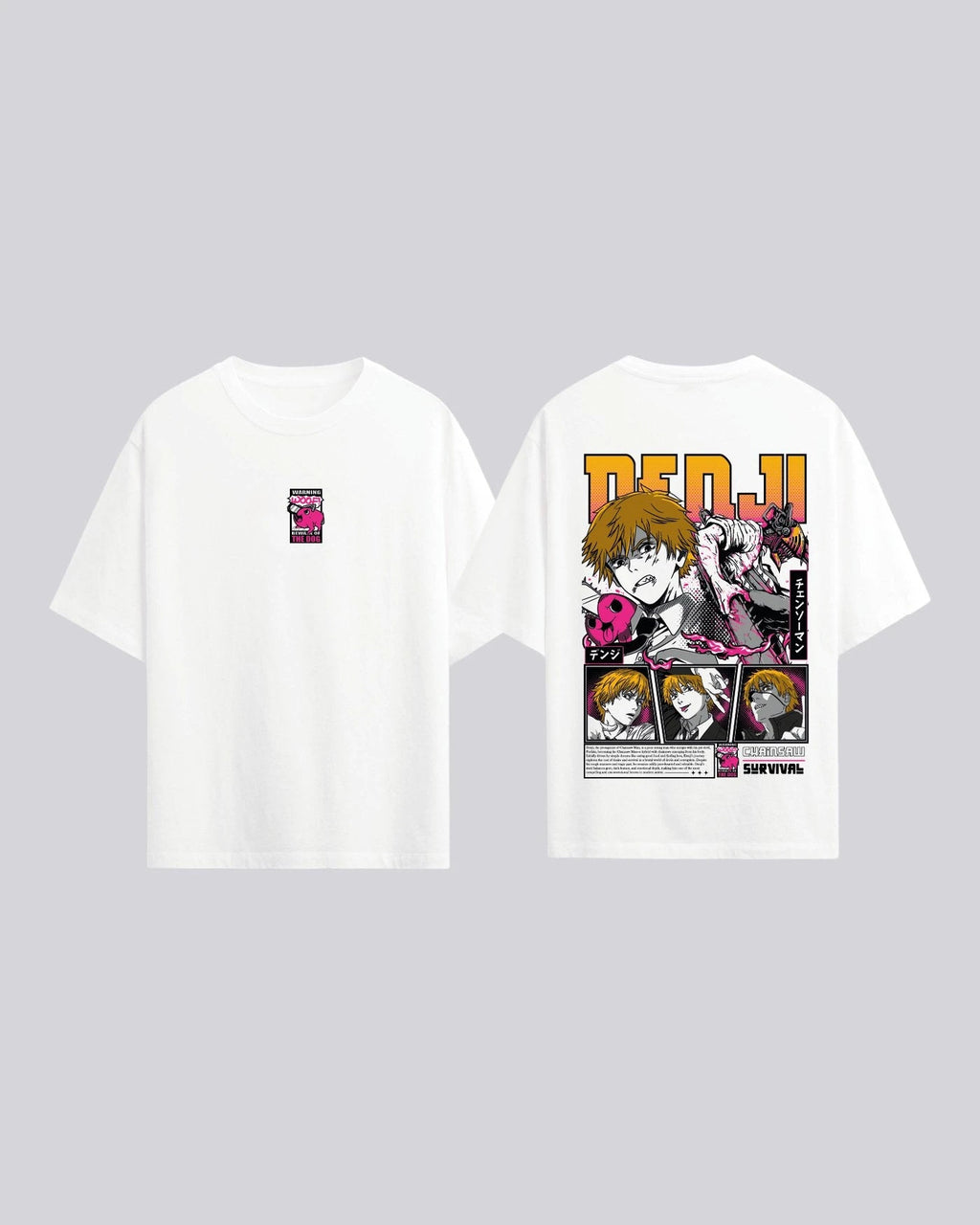 Camiseta  DENJI 8 CHAINSAW MAN
