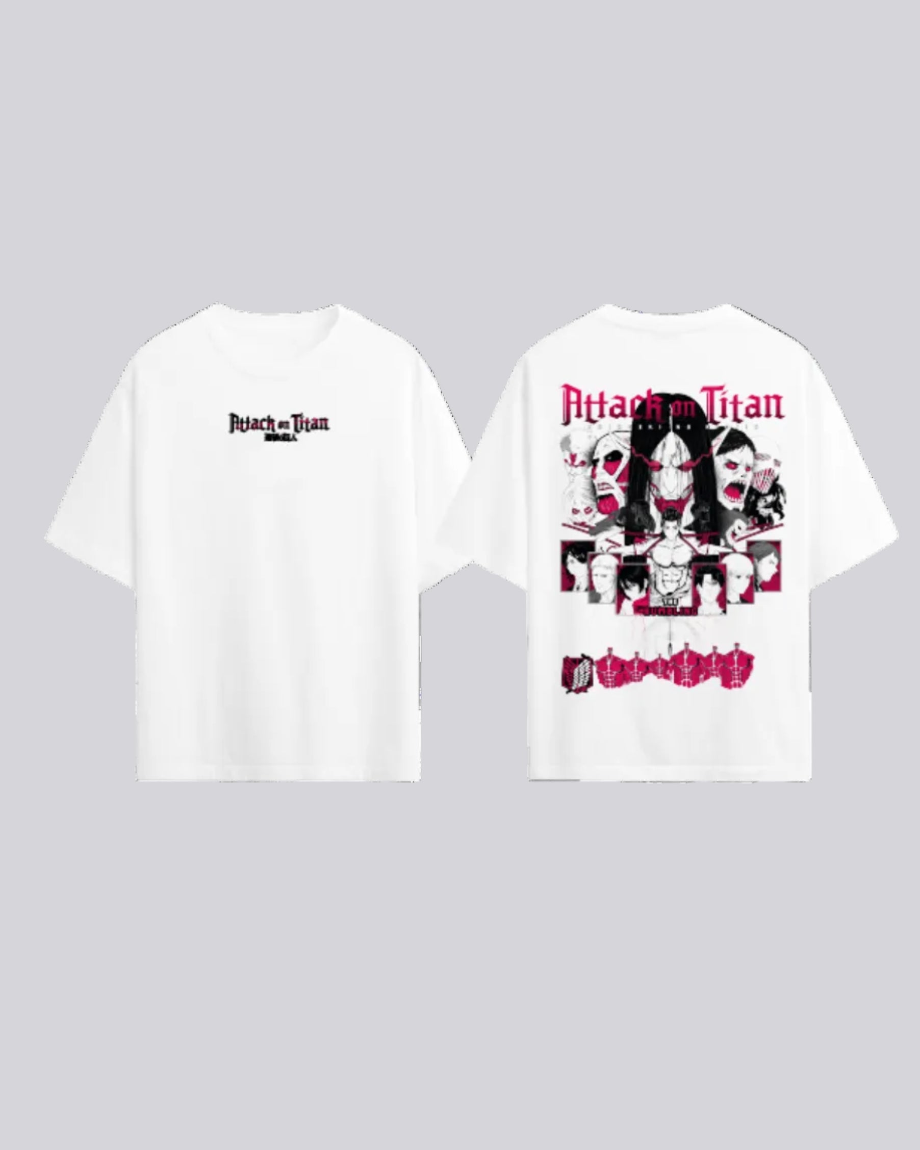 camiseta  ATTACK ON TITAN FINAL  EL RETUMBAR