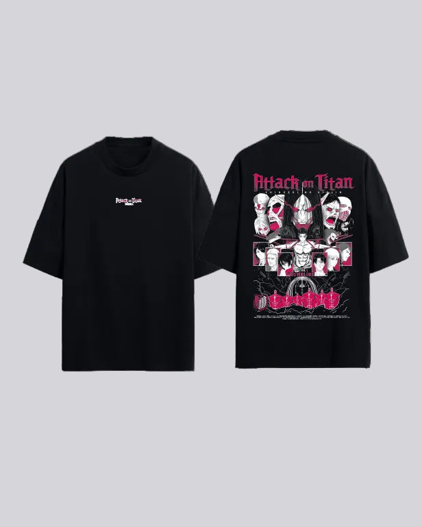 camiseta  ATTACK ON TITAN FINAL  EL RETUMBAR