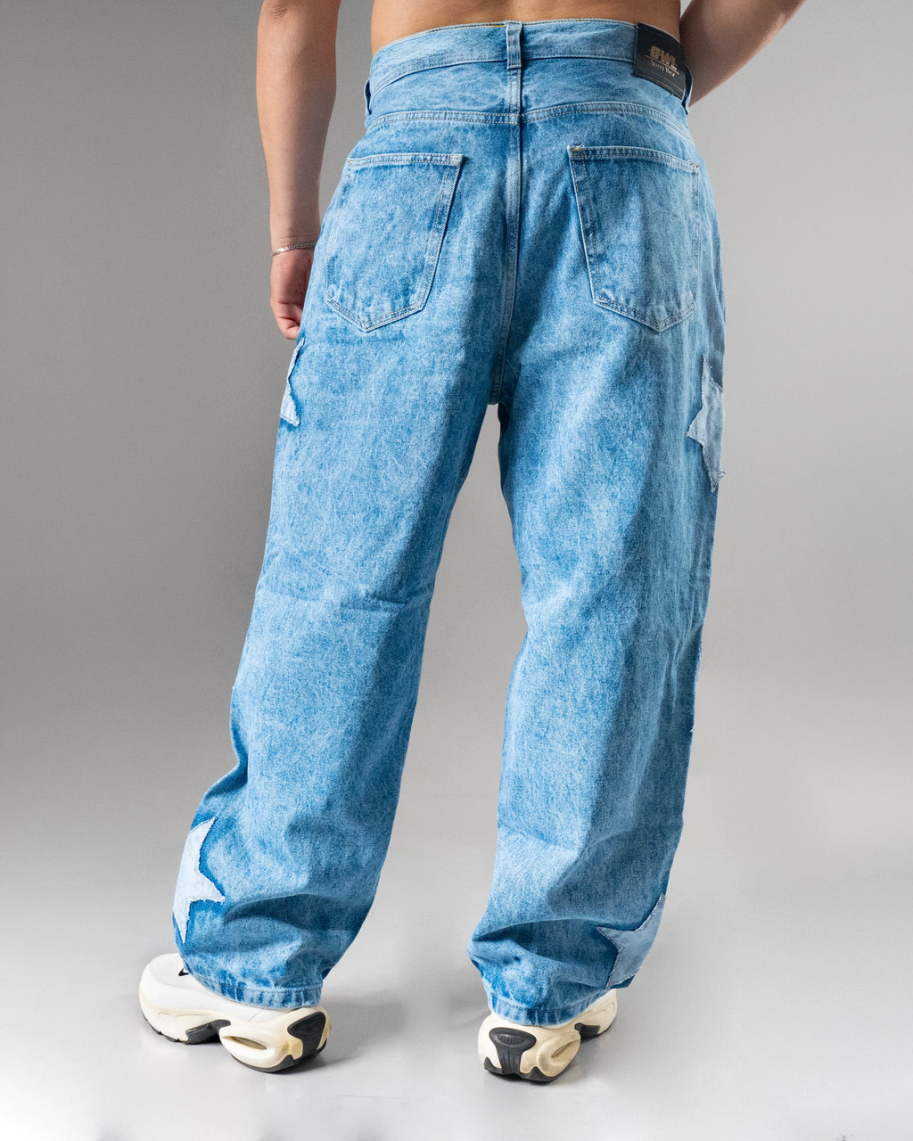 JEANS ESTRELLAS AZUL JASPE