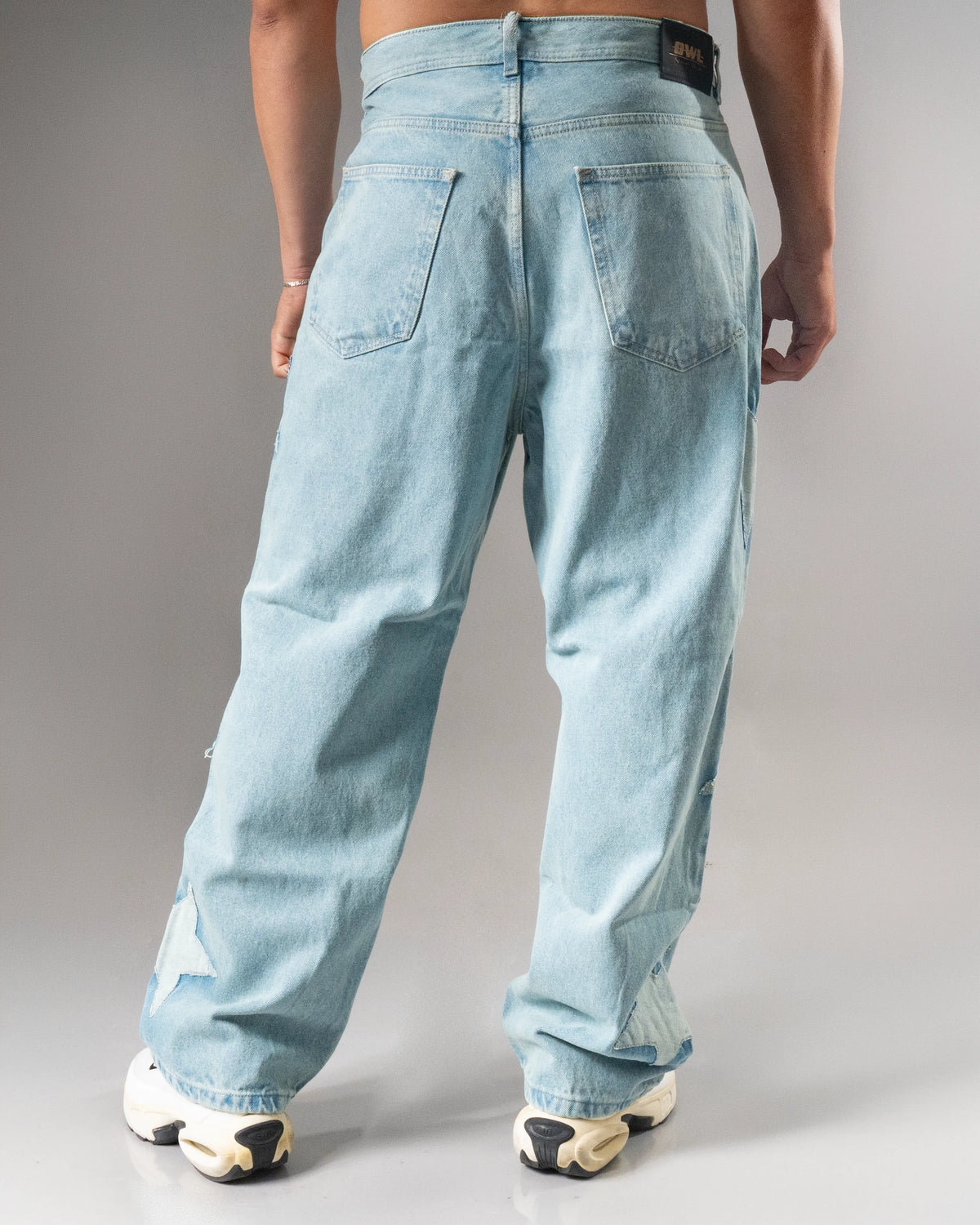 JEANS ESTRELLAS AZUL CLARO