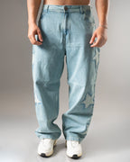 JEANS ESTRELLAS AZUL CLARO