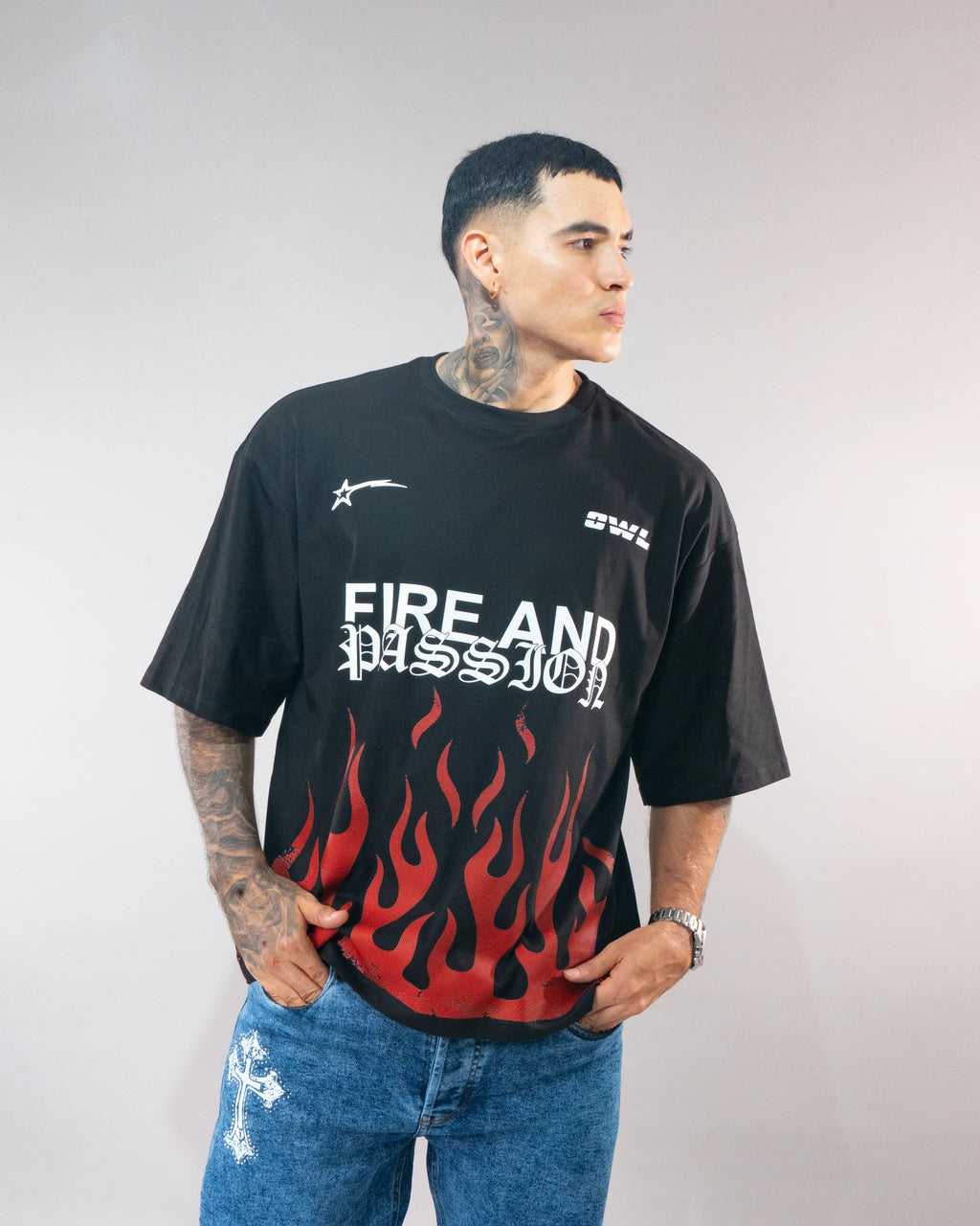 CAMISETA PEDRERÍA FIRE AND PASSION