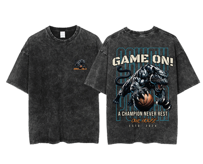 camiseta GAME ON ACID WASH