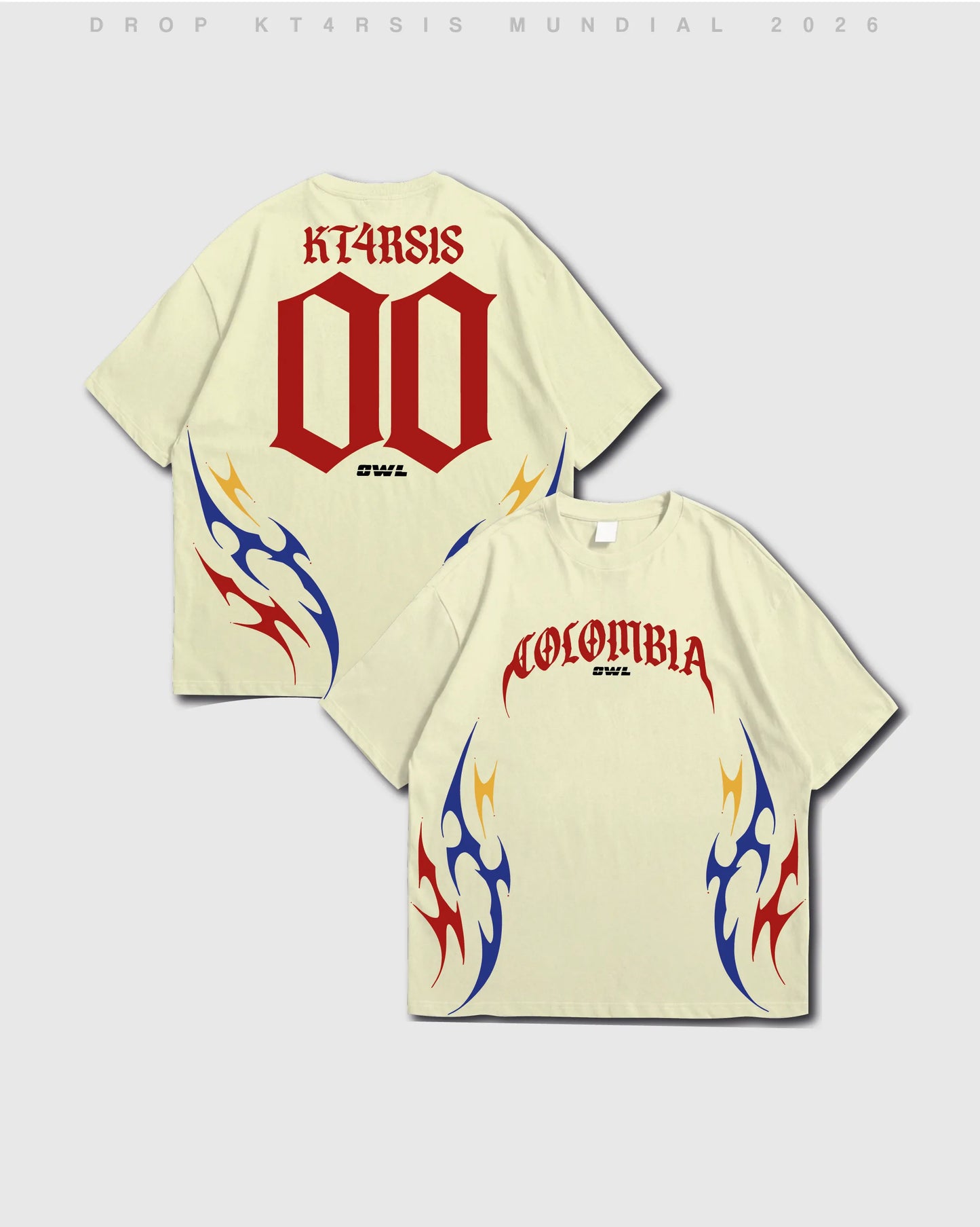 CAMISETA KT4RSIS MUNDIAL  00