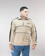 SACO DELUXE BEIGE - Beige/Negro