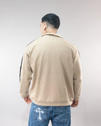 SACO DELUXE BEIGE - Beige/Negro