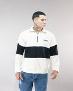 SACO DELUXE BLANCO - Blanco/Negro