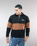 SACO DELUXE NEGRO - Negro/Café