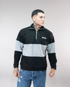 SACO DELUXE NEGRO - Negro/Gris
