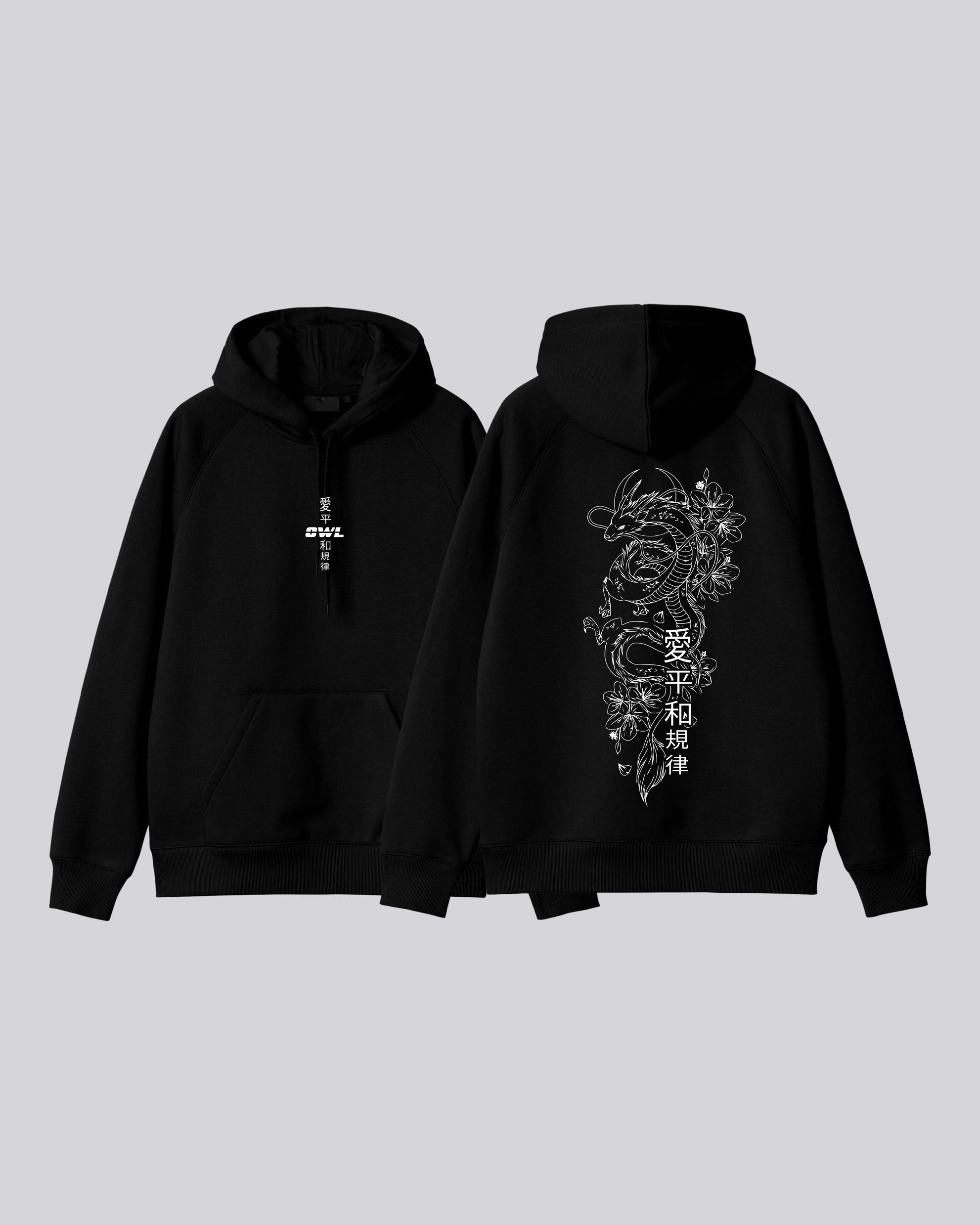 Hoodie  DRAGON SAKURA