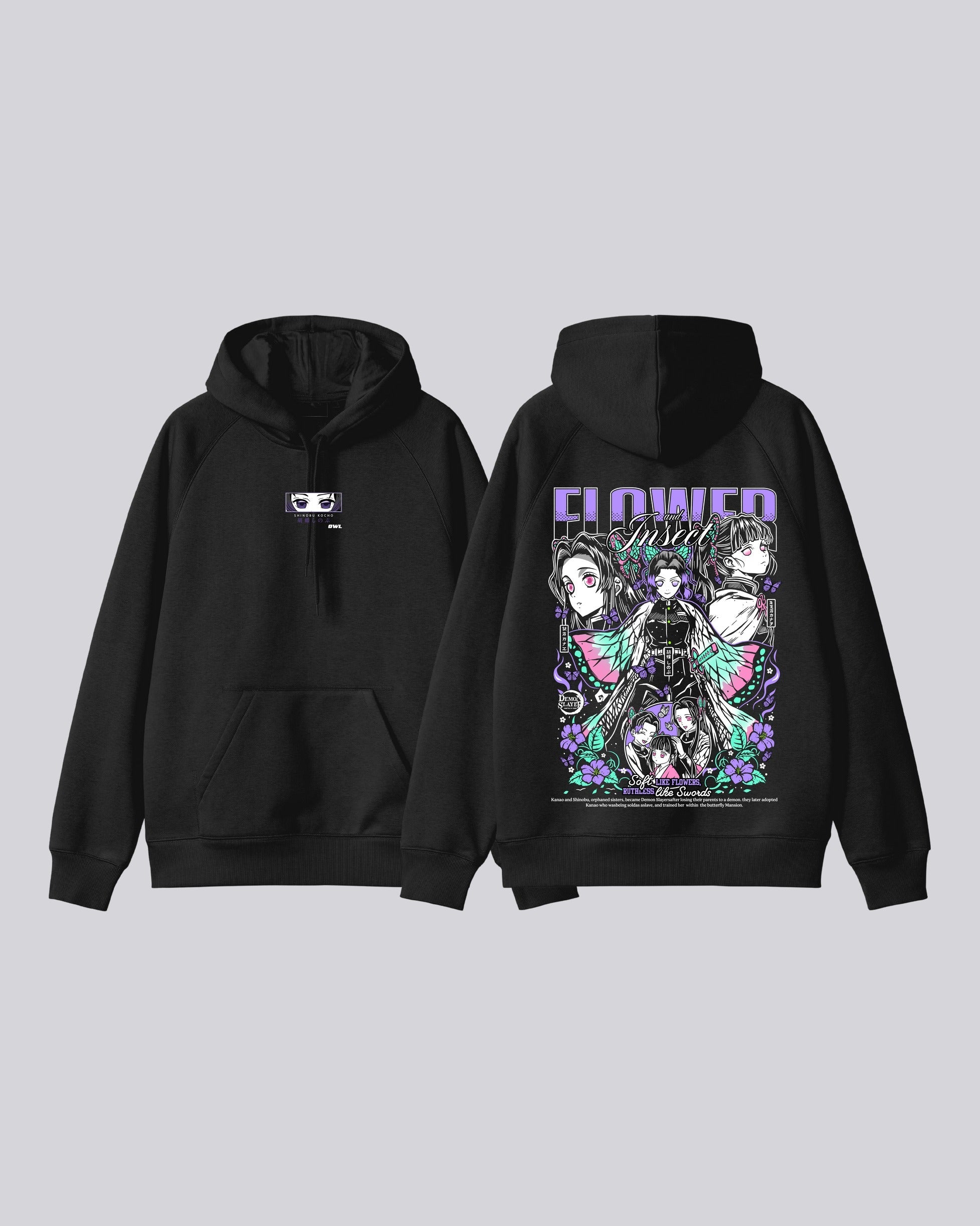Hoodie  SHINOBU KOCHO PILAR INSECTO