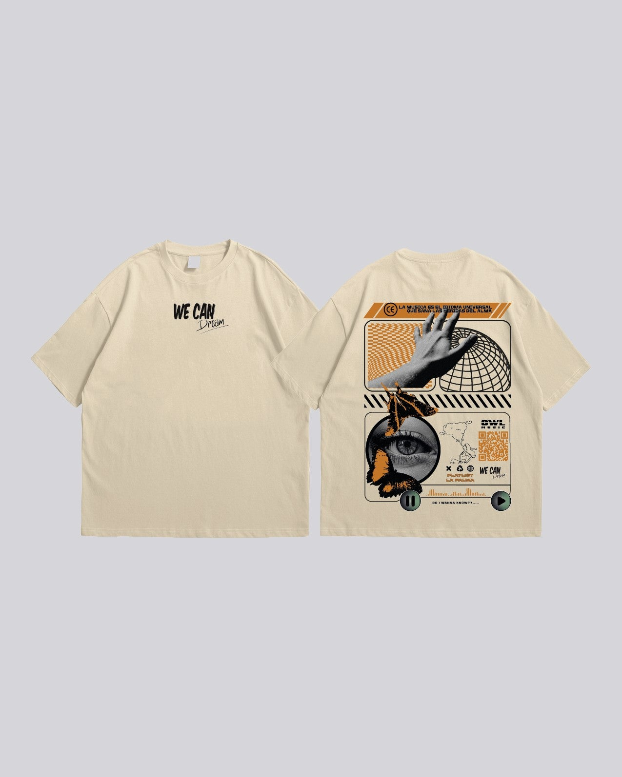 camiseta WE CAN DREAM clasica